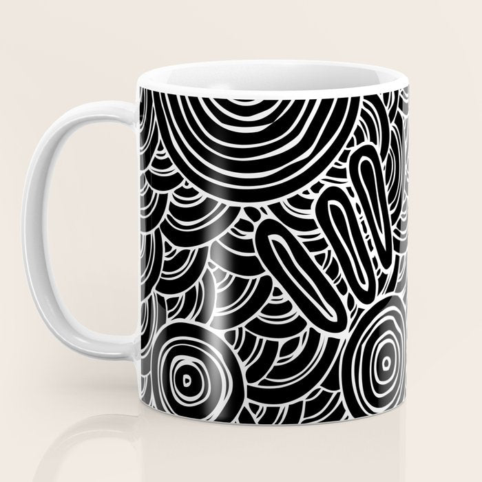 Aboriginal Art Authentic - Meeting Places Coffee Mug Gallery Image 3