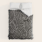 Aboriginal Art Authentic - Meeting Places Comforter Gallery Image 6
