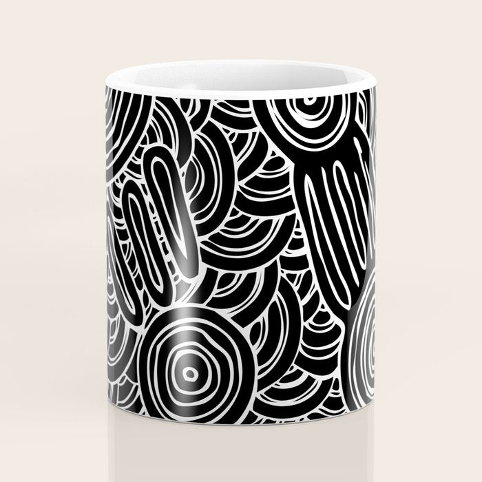 Aboriginal Art Authentic - Meeting Places Coffee Mug Gallery Image 4