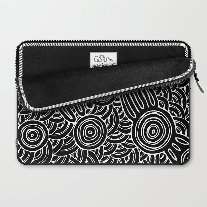 Aboriginal Art Authentic - Meeting Places Laptop Sleeve Gallery Image 2