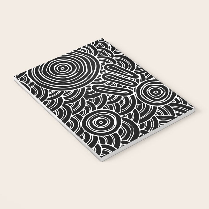 Aboriginal Art Authentic - Meeting Places Notebook Gallery Image 3