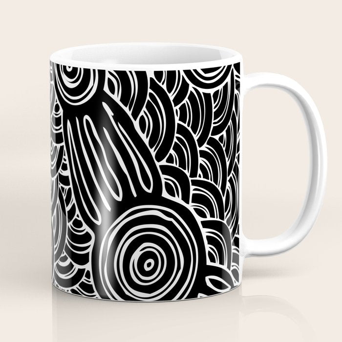 Aboriginal Art Authentic - Meeting Places Coffee Mug Gallery Image 1