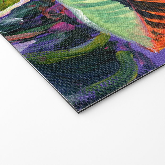 Kauai Croton Leaves Welcome Mat Gallery Image 2