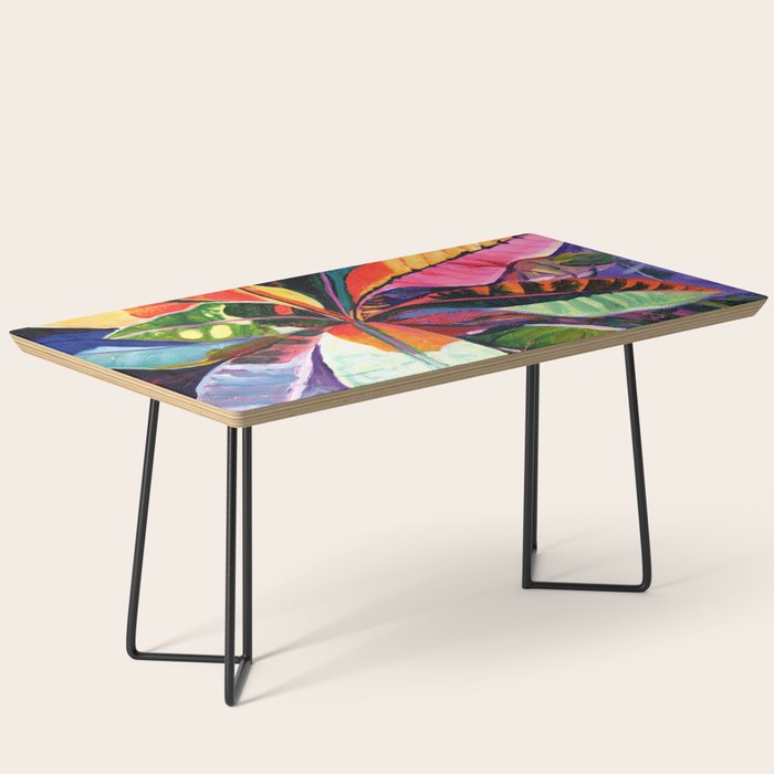 Kauai Croton Leaves Coffee Table Gallery Image 1
