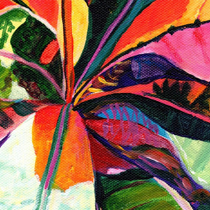 Kauai Croton Leaves Coffee Mug Gallery Image 2