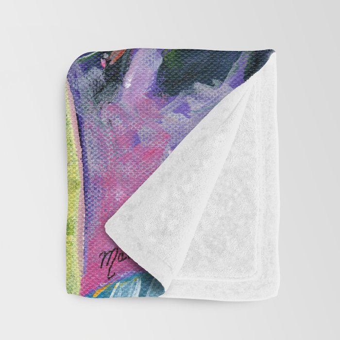 Kauai Croton Leaves Throw Blanket Gallery Image 3