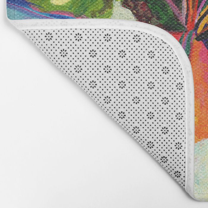 Kauai Croton Leaves Bath Mat Gallery Image 2