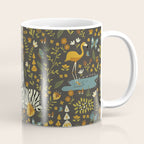 Zebras in Wild Fall Garden Coffee Mug Gallery Image 1
