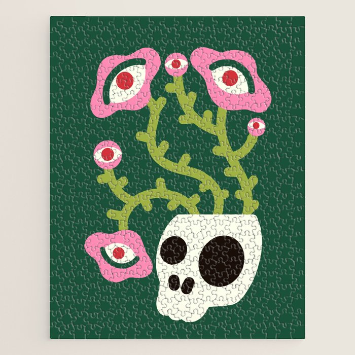 Spooky Flower Ideas Jigsaw Puzzle Gallery Image 1