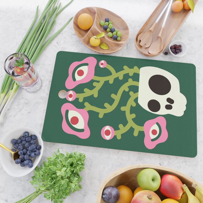 Spooky Flower Ideas Cutting Board Gallery Image 2