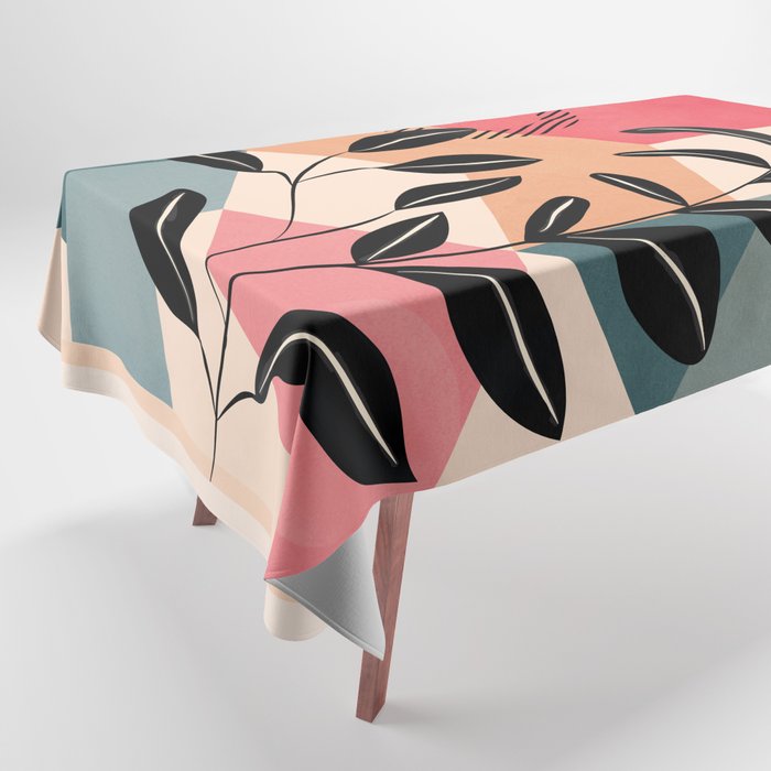 Tropical Geometry 15 Tablecloth Gallery Image 1