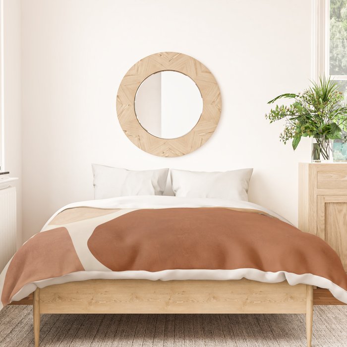Abstract Shapes 47 Duvet Cover Gallery Image 3