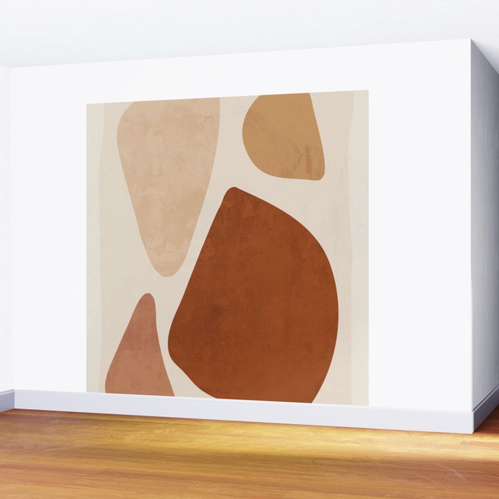 Abstract Shapes 47 Wall Mural Gallery Image 2