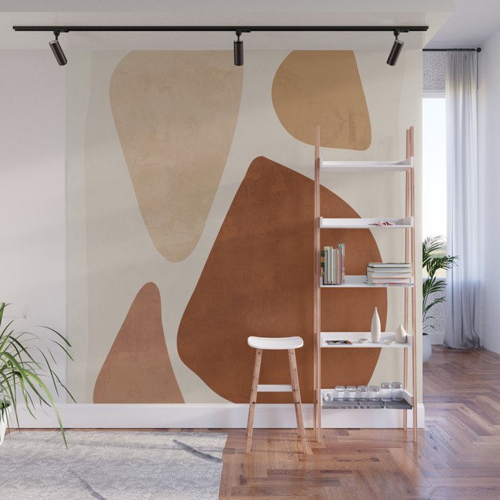 Abstract Shapes 47 Wall Mural Gallery Image 1