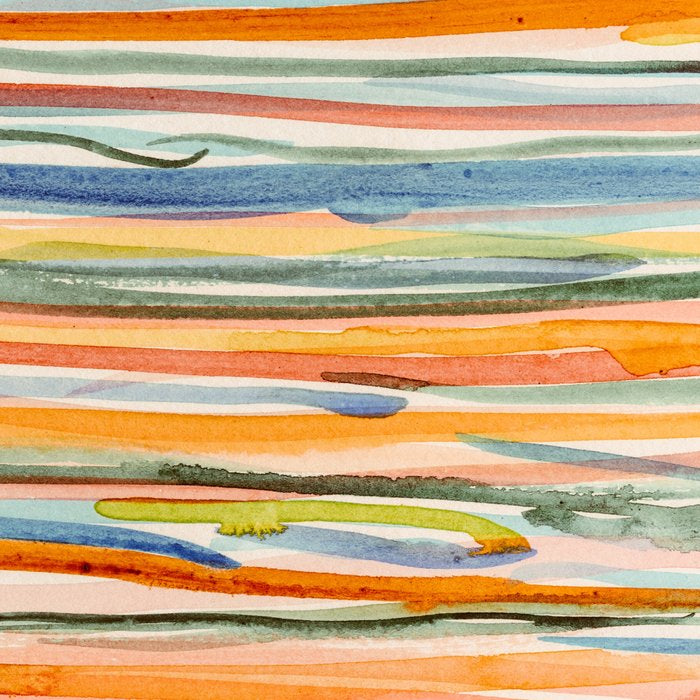 Loose Watercolor Lines 2 - abstract yellow painting Coffee Mug Gallery Image 2