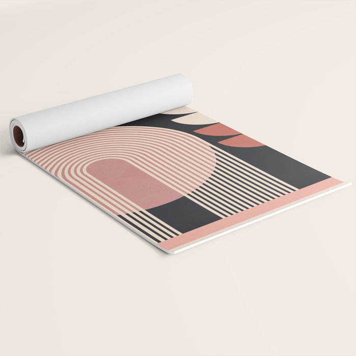 Abstract Geometric Shapes 209 Yoga Mat Gallery Image 2