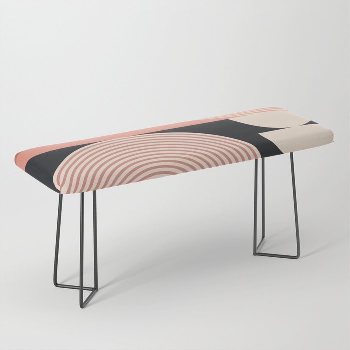 Abstract Geometric Shapes 209 Bench Gallery Image 1