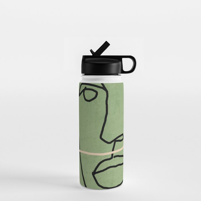 Abstract Face 6/4 Water Bottle Gallery Image 1