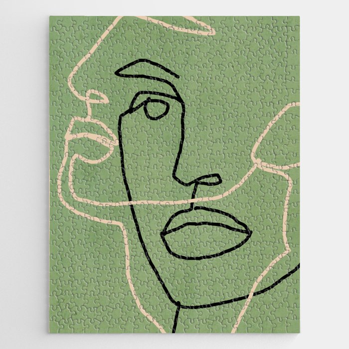 Abstract Face 6/4 Jigsaw Puzzle Gallery Image 1