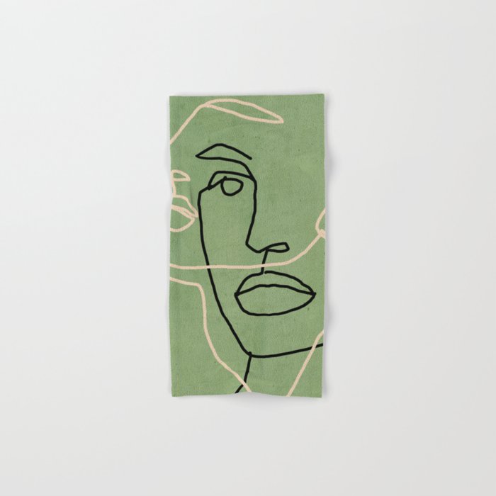 Abstract Face 6/4 Bath Towel Gallery Image 1