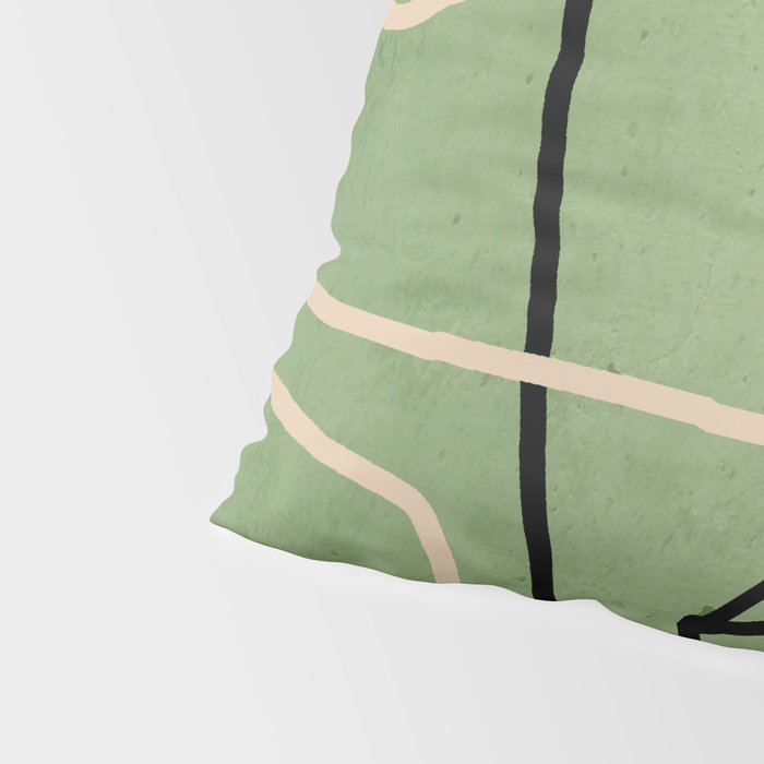 Abstract Face 6/4 Pillow Sham Gallery Image 4