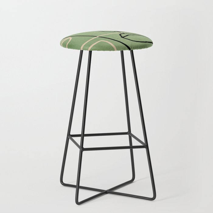 Abstract Face 6/4 Stool Gallery Image 1