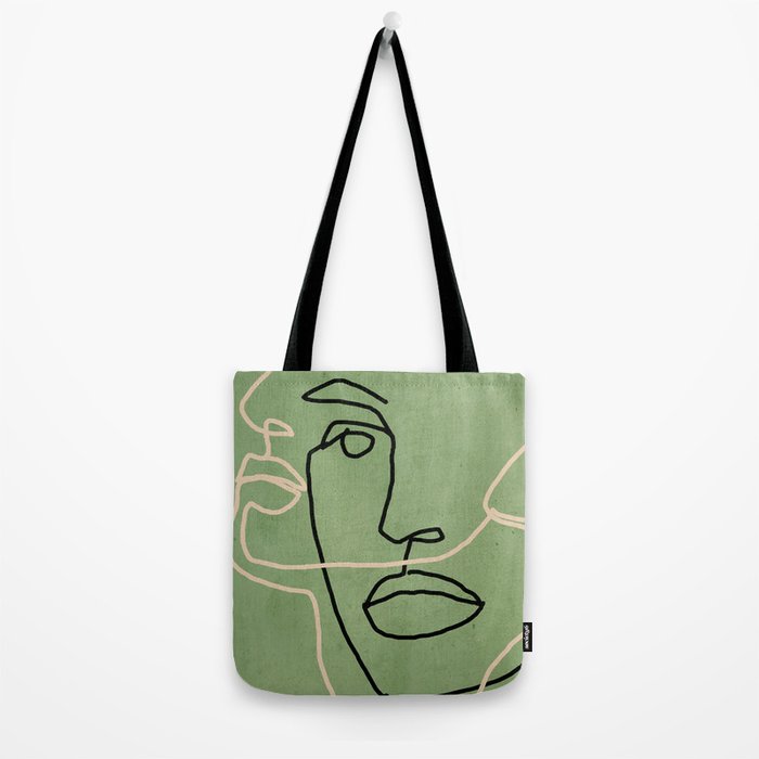 Abstract Face 6/4 Tote Bag Gallery Image 2