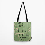 Abstract Face 6/4 Tote Bag Gallery Image 2