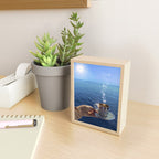 TAKE A BREAK | blue | cup | summer | glitter | sunshine | vacation | morning | coffee | aesthetic  Mini Art Print Gallery Image 2