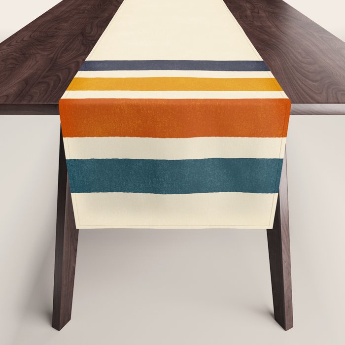 Blanket Stripe - classic Table Runner Gallery Image 1