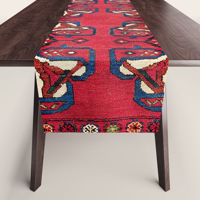 Afshar  Kerman South Persian Rug Table Runner Gallery Image 1