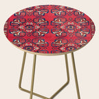 Afshar  Kerman South Persian Rug Side Table Gallery Image 2