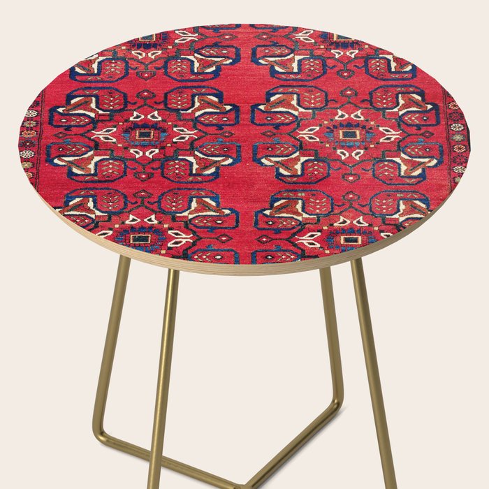 Afshar  Kerman South Persian Rug Side Table Gallery Image 2