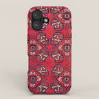 Afshar  Kerman South Persian Rug iPhone Case Gallery Image 1