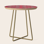 Afshar  Kerman South Persian Rug Side Table Gallery Image 1