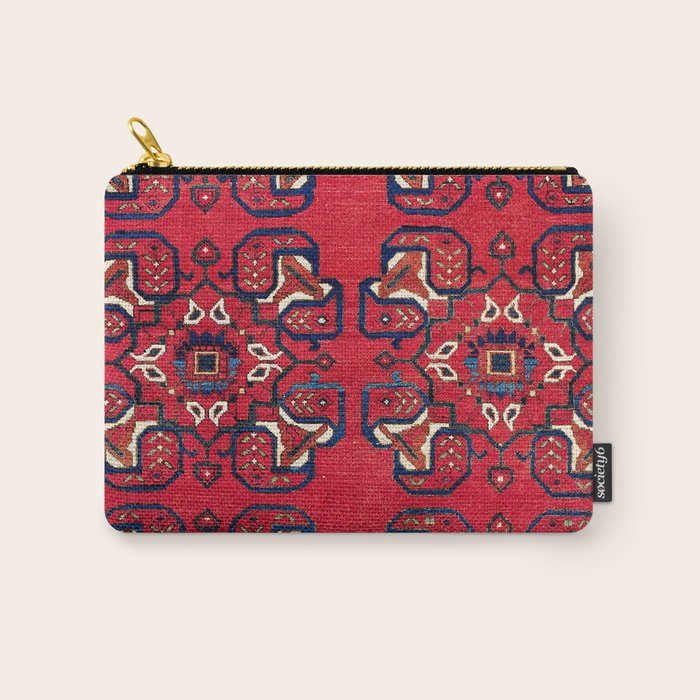 Afshar  Kerman South Persian Rug Carry All Pouch Gallery Image 1