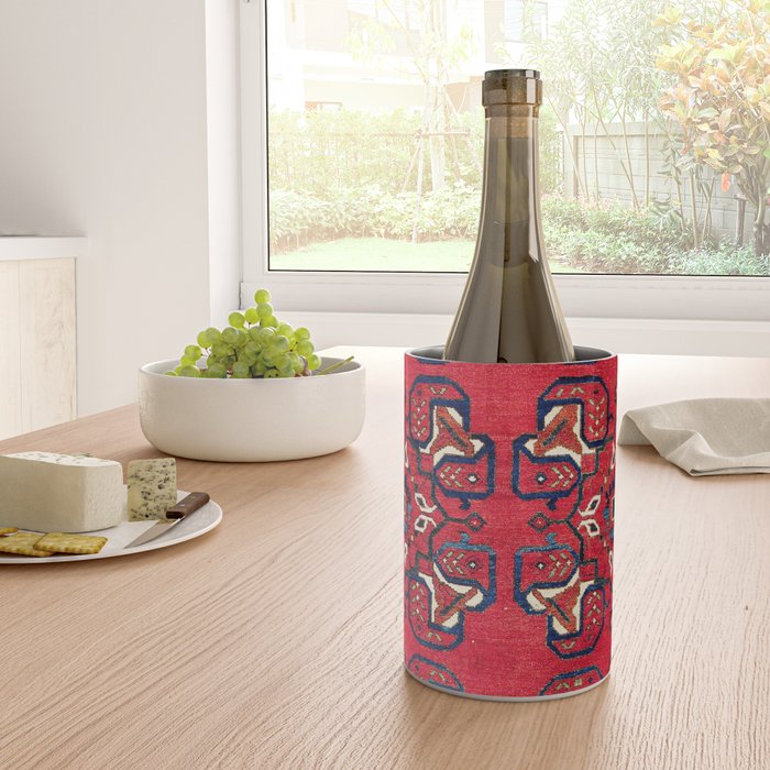 Afshar  Kerman South Persian Rug Wine Chiller Gallery Image 4
