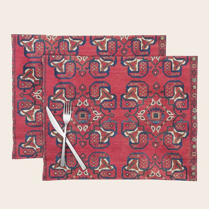 Afshar  Kerman South Persian Rug Placemat Gallery Image 1