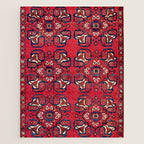 Afshar  Kerman South Persian Rug Jigsaw Puzzle Gallery Image 1
