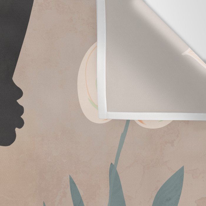 Tropical Girl 4 Wall Tapestry Gallery Image 3