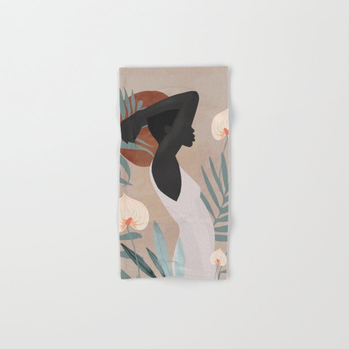 Tropical Girl 4 Towels Gallery Image 1