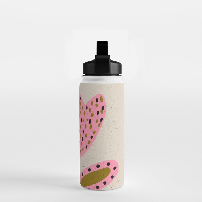 Peace and Love Print  Water Bottle Gallery Image 2