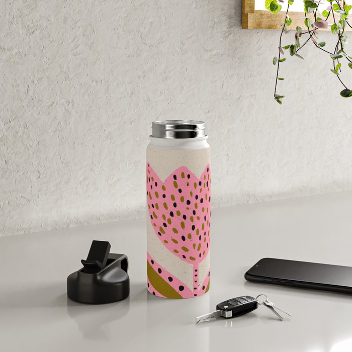 Peace and Love Print  Water Bottle Gallery Image 4