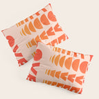 Abstraction_LOVE_SUNSET_Minimalism_001 Pillow Sham Gallery Image 3