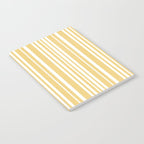 Classic Stripes XLIV - Pastel Yellow Notebook Gallery Image 2
