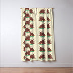 Hedgehog in hair raising speed Window Curtain Gallery Image 3