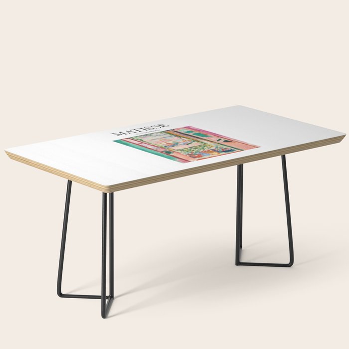 The Open Window by Henri Matisse - Artwork Design Coffee Table Gallery Image 1