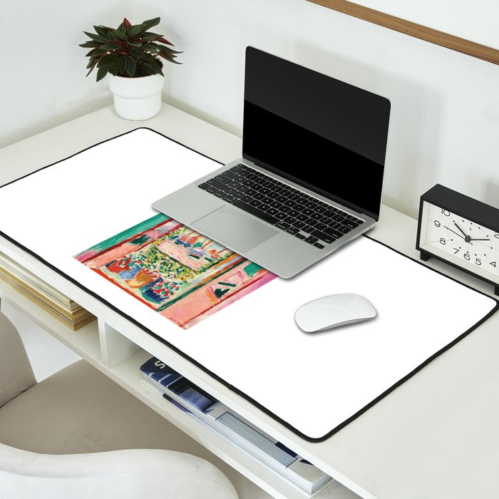 The Open Window by Henri Matisse - Artwork Design Desk Mat Gallery Image 2