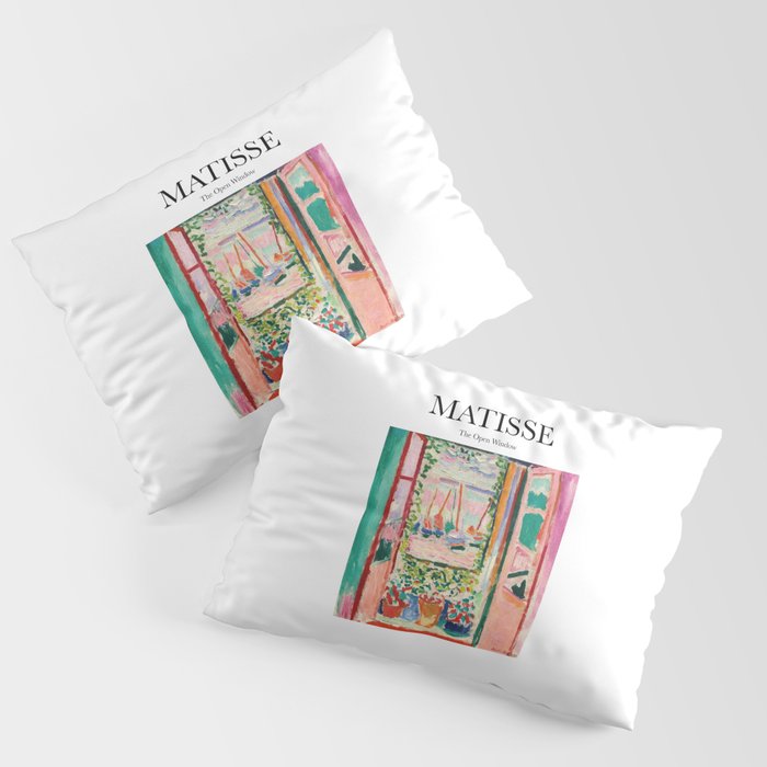 The Open Window by Henri Matisse - Artwork Design Pillow Sham Gallery Image 3