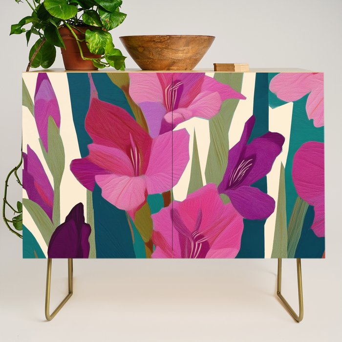 Magenta Garden Credenza Gallery Image 1